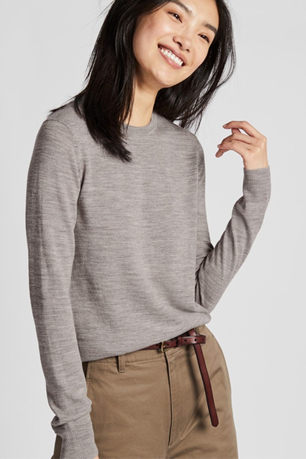 Extra Fine Merino Crew Neck from Uniqlo