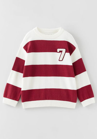 Striped Varsity Sweater