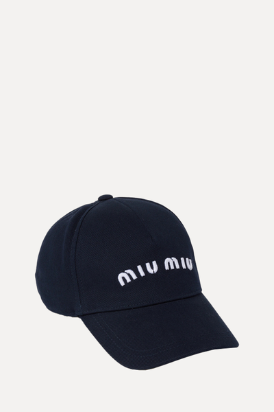 Drill Baseball Cap from Miu Miu