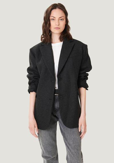 Oizo Oversized Wool Blazer Jacket