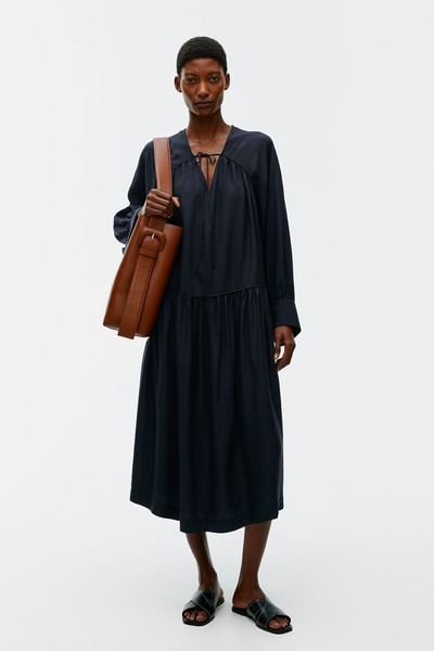 Lyocell-Linen Maxi Dress from ARKET