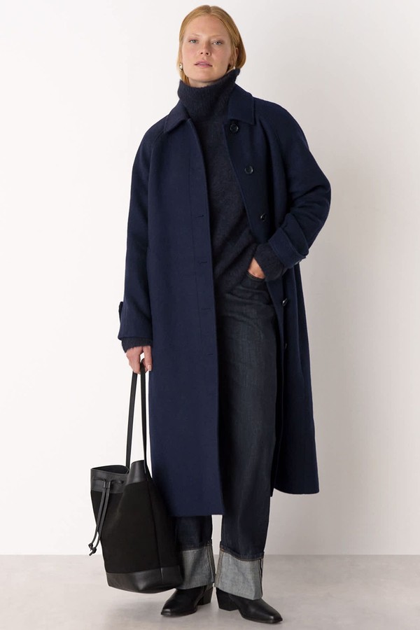  Long Wool Car Coat