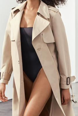 ZW Collection Trench Coat With Belt from Zara