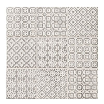 Batik Patchwork Grey Tile