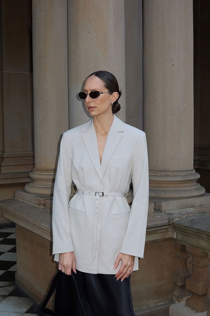 Tailored Belted Blazer from NA-KD
