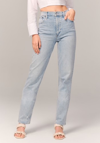 90s Ultra High Rise Straight Jeans