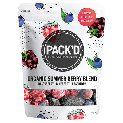 Organic Three Berry Blend from PACK'D