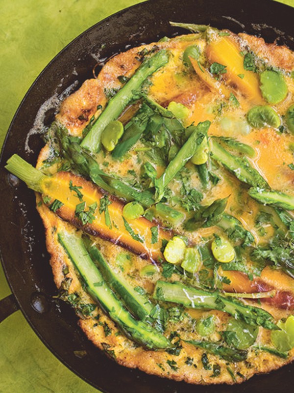 Asparagus, Broad Beans & Eggs