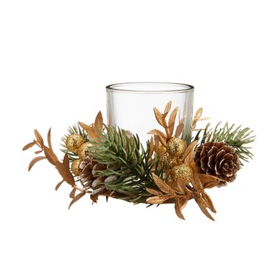 Set Of 3 Pinecone Tealight Holders from John Lewis & Partners
