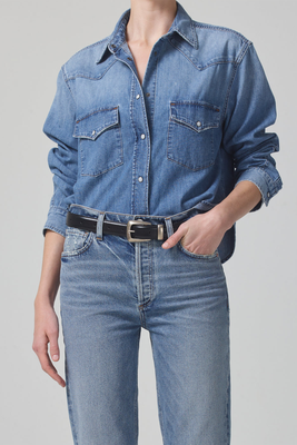 Cropped Western Shirt from Citizens Of Humanity