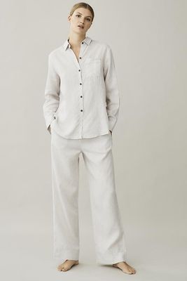 London Sand Linen Trouser from Asceno