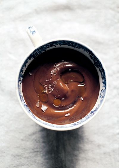 Chocolate Pudding With New-Season Olive Oil