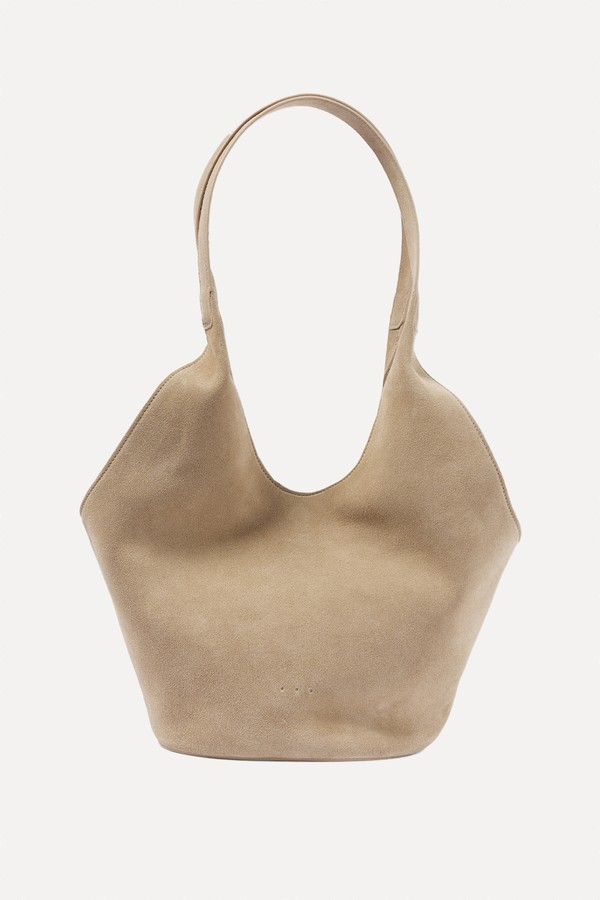Phantom Bucket Medium Suede Tote Bag from Aesther Ekme