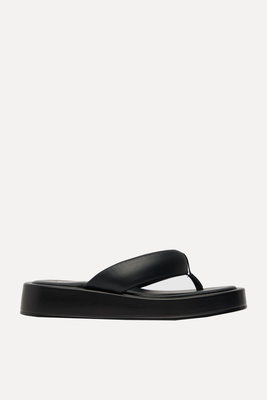 Tonya Flatform Toe Thong Sandals from Schuh