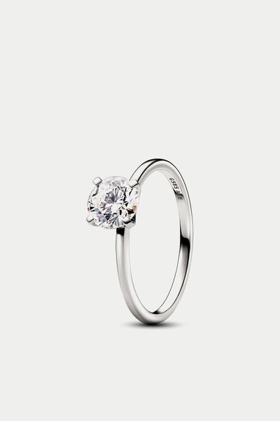 Era 14k White Gold Lab-grown Diamond Ring