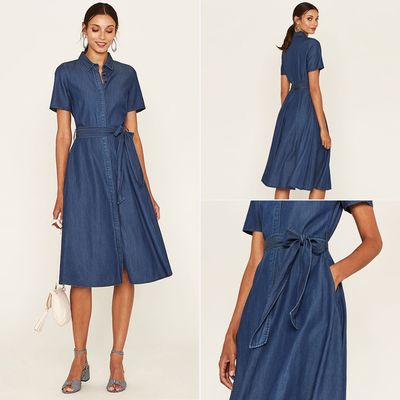 Midi Shirt Dress