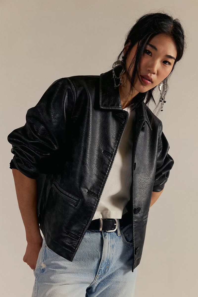 We The Free Hera Vegan Leather Jacket