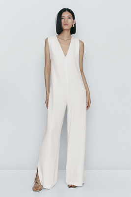 Crepe Jumpsuit from Massimo Dutti