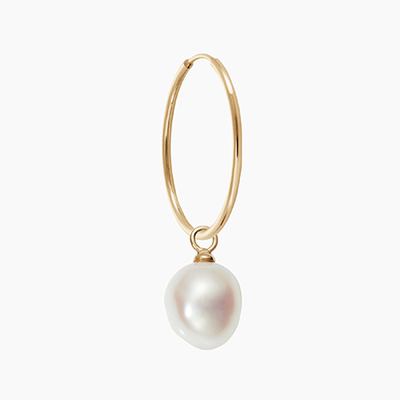 Endless Hoop & Simple Pearl from Otiumberg