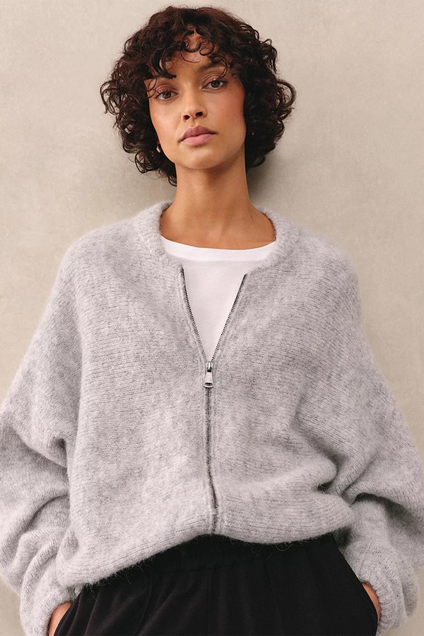 Fluffy Bomber Jacket