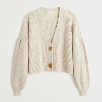 Chunky Knit Cardigan from Mango