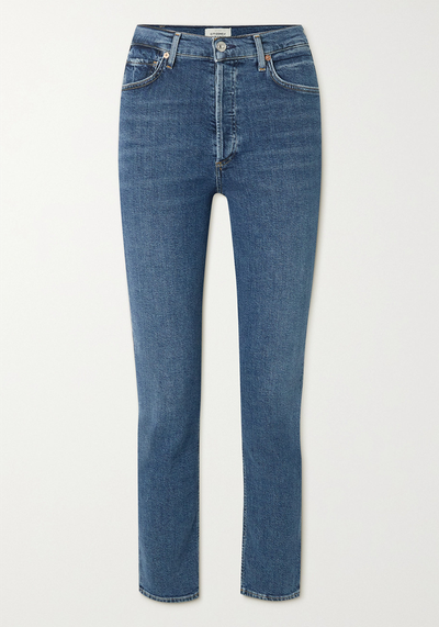 Charlotte High-Rise Straight-Leg Jeans from Citizens Of Humanity