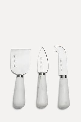 Marble Cheese Knife Set Of 3 from Daylesford