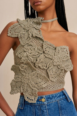 Nazanin Crochet Top