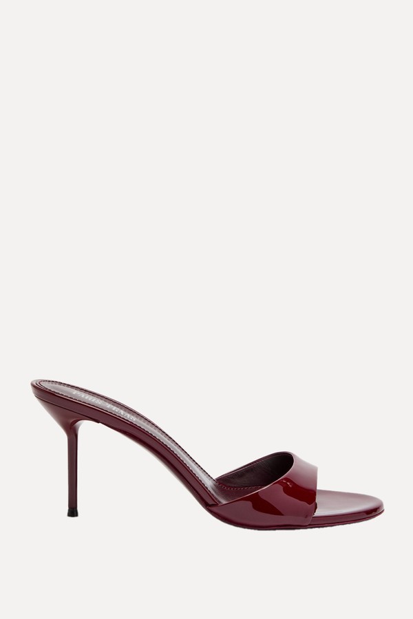 Lidia 70 Patent Leather Mules from PARIS TEXAS