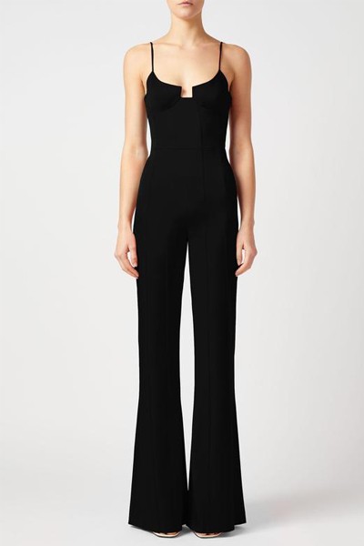 Phoebe Crepe Jumpsuit from Galvan