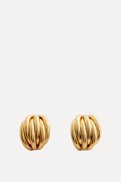 Crossover Earrings from Mango