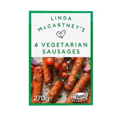 Frozen Vegetarian Sausage from Linda McCartney