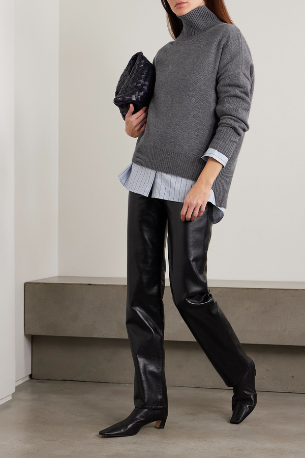 Heidi Cashmere Turtleneck Sweater from Lisa Yang