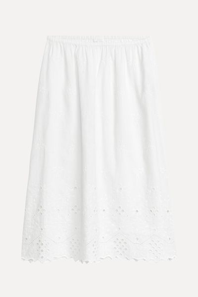 Embroidered Skirt from ARKET