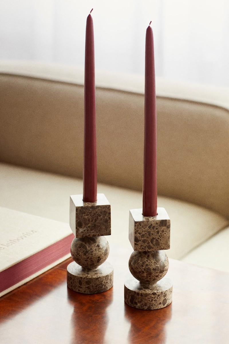 Marble Candlestick from H&M
