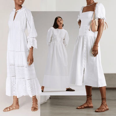 19 White Midi Dresses To Buy Now
