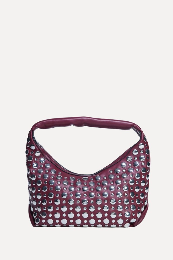 Samantha Studded Shoulder Bag