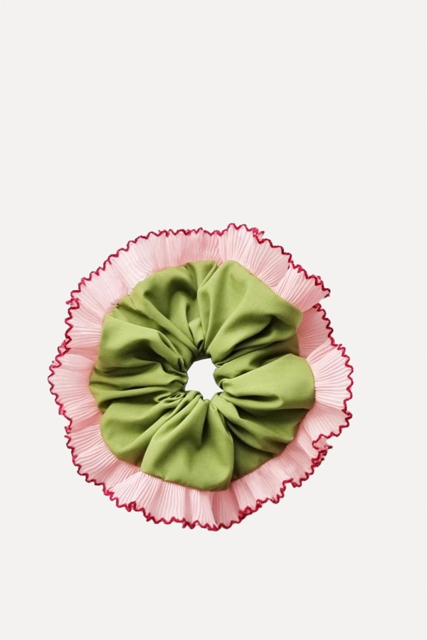 Scrunchie With Ruffle Trim from DottyMint