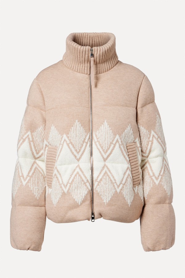 Belinda Knitted Puffer Jacket from Varley