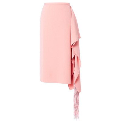 Triacetate Fringe Skirt from Tibi