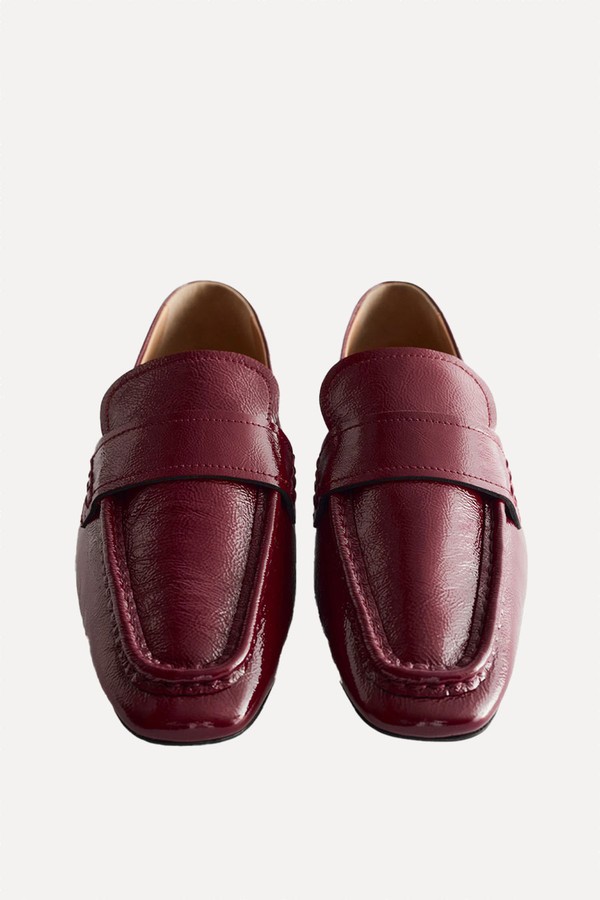 Square-Toe Leather Loafers from & Other Stories