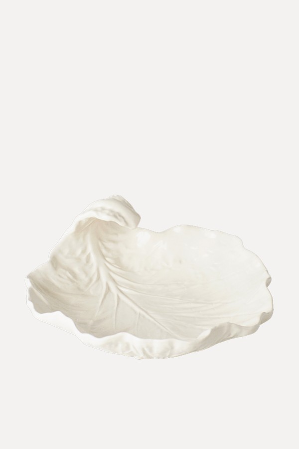 Medium White Cabbage Leaf Dish from Maison Margaux