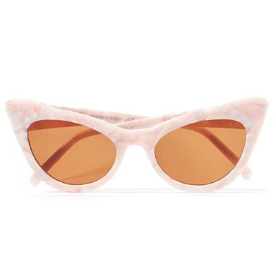Cat-Eye Acetate Sunglasses from Ganni
