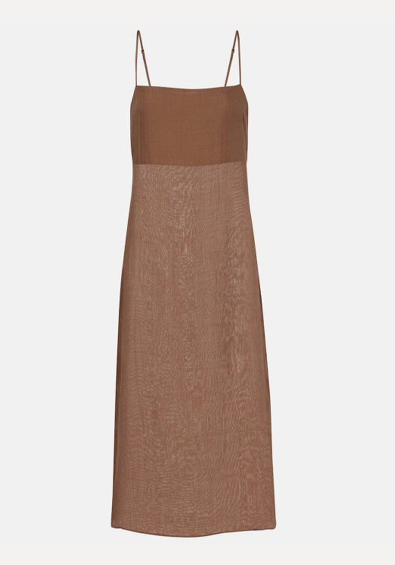Niko Ramie Midi Dress