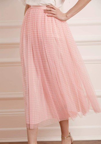 Gingham Ballerina Skirt from Needle & Thread