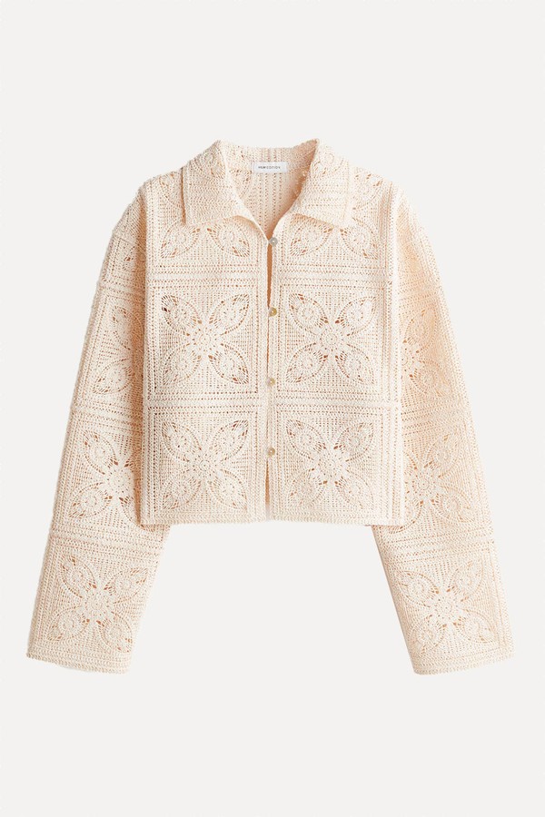 Crochet-Look Jacket from H&M