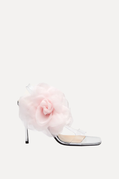 Organza Flower PVC Sandals  from Magda Butrym