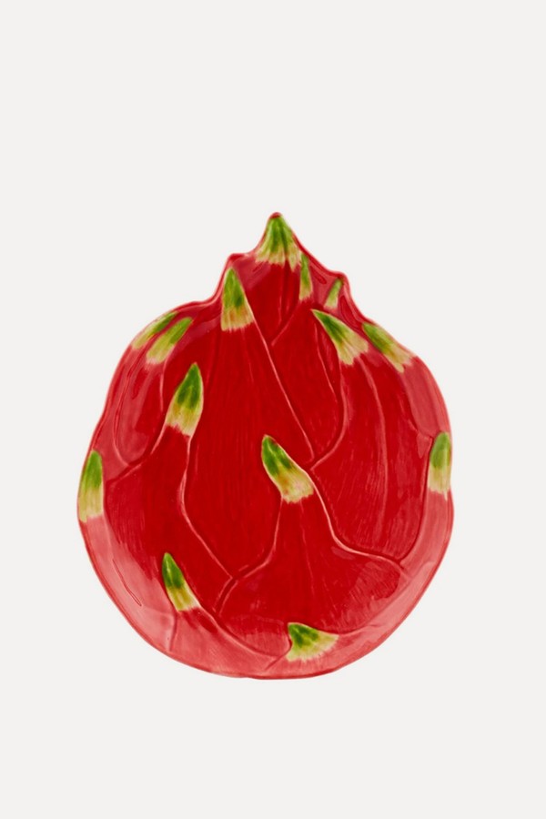 Pitaya Dessert Plate from Bordallo Pinheiro