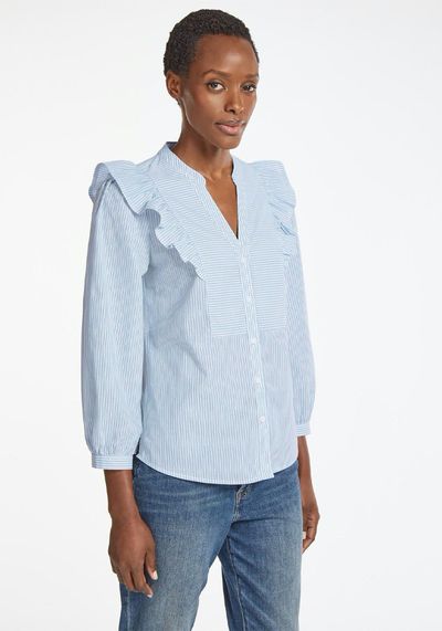 Dixie Organic Cotton V Neck Shirt