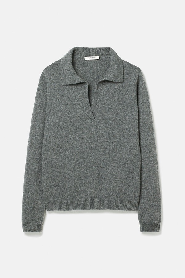 Cashmere Polo Sweater from Ven Store